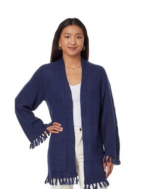 Lilly Pulitzer Women's Lewiston Tassel Open-Front Cardigan